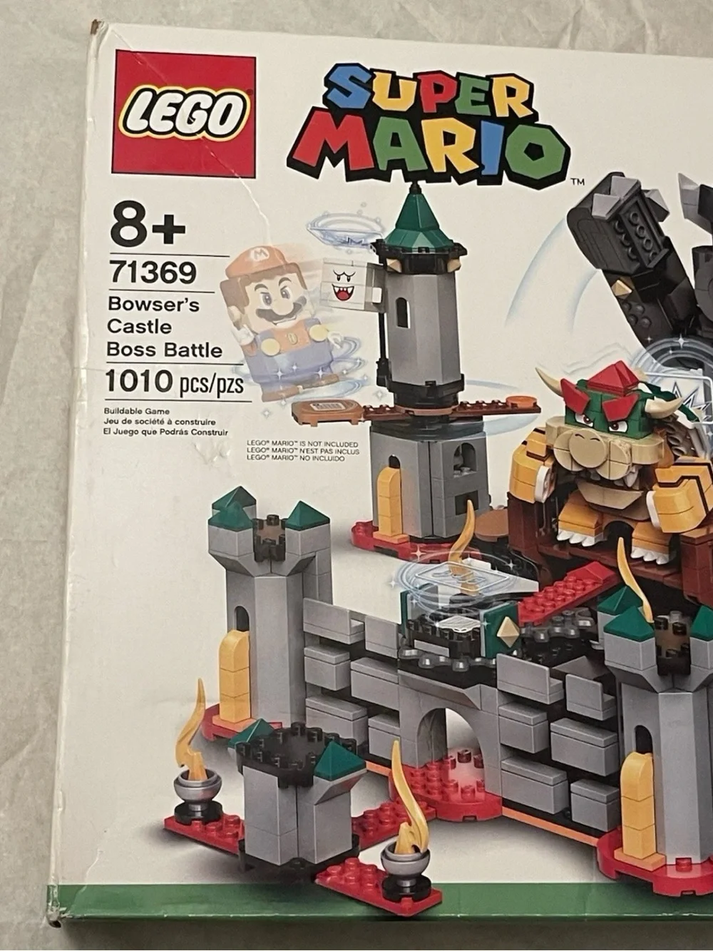 LEGO Super Mario 71369 Bowser’s Castle Boss Battle Open Box Sealed Bags As Is